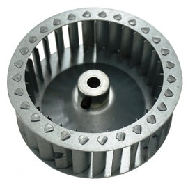ERP Inducer Blower Wheel, CW 4" Diam, 28 Blade, for Carrier, A65569BW, LA11AA005
