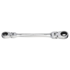 TONE RMFW-0810 Double Neck Swing Ratchet Glasses Wrench Double Side Width 0.3 x 0.4 inches (8 x 10 mm)