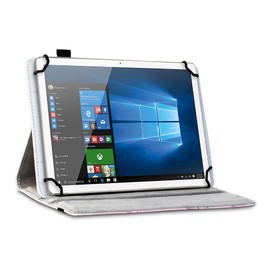 UC-Express Tablet Protective Case - Compatible with All 10-10.1-10.2-10.3-10.4-10.5-10.6-10.8-10.9-11 Inch Devices - 360 Degree Case for Tablets - Ultra Thin Tablet Case - Tablet Case, Colours: Motif