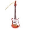 5.9in Mini Guitar Model Delicate Miniature Musical Instrument Guitar Model