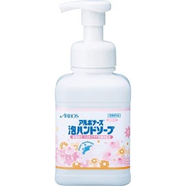 Albonace Weak Acidity Foam Hand Soap, Sweet Floral Scent, 16.9 fl oz (500 ml)