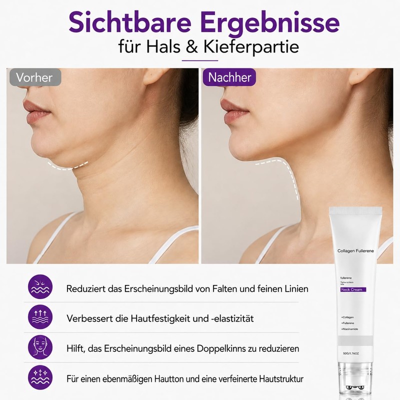 Magic Collagen Fullerene Cream, Reshape Firming Face Cream with Fullerene,