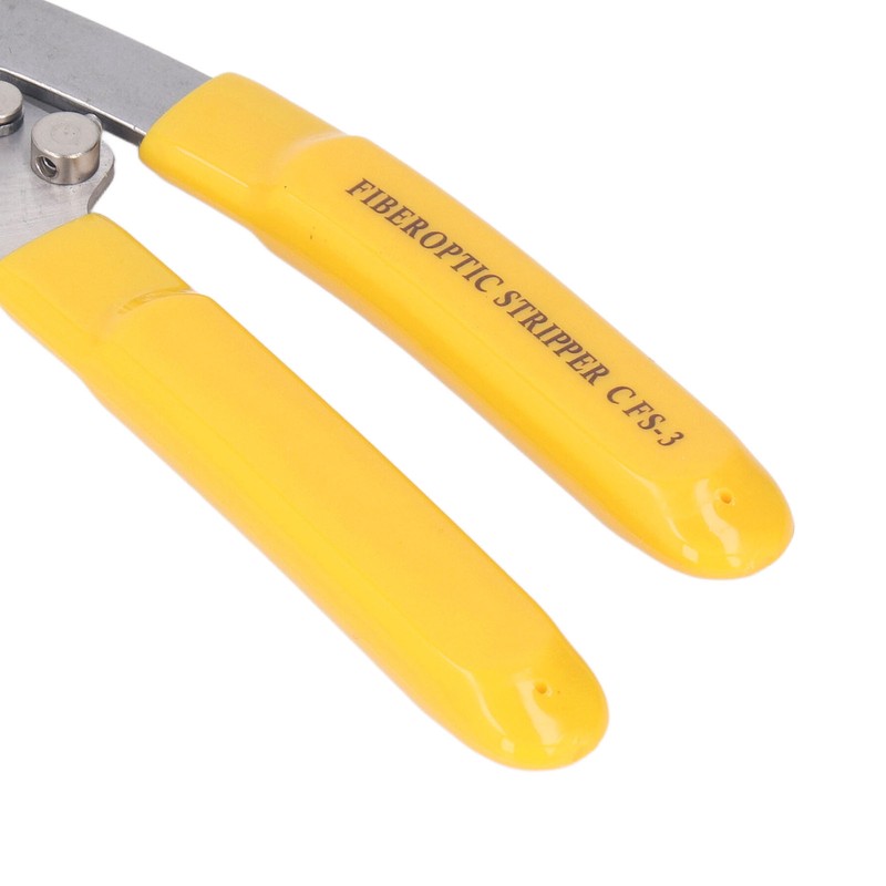 Fiber Optic Stripper Stainless Steel 3 Port Hole Cable Wire