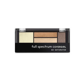 COVERGIRL So Saturated Quad Palette, Steady, 0.06 Ounce