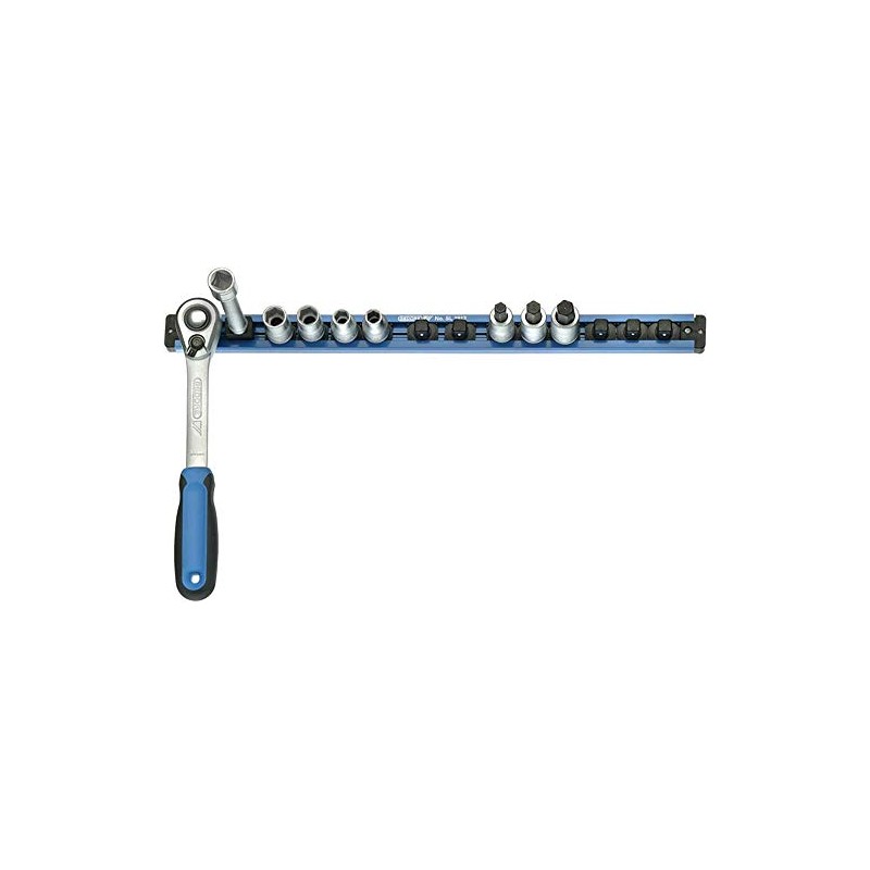 Gedore SL 1916 – carril-muelle 1/2, Magnetic, 580 mm