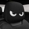 Funny Cartoon Car Headrest Covers 2PCS for Auto Interior Decoration