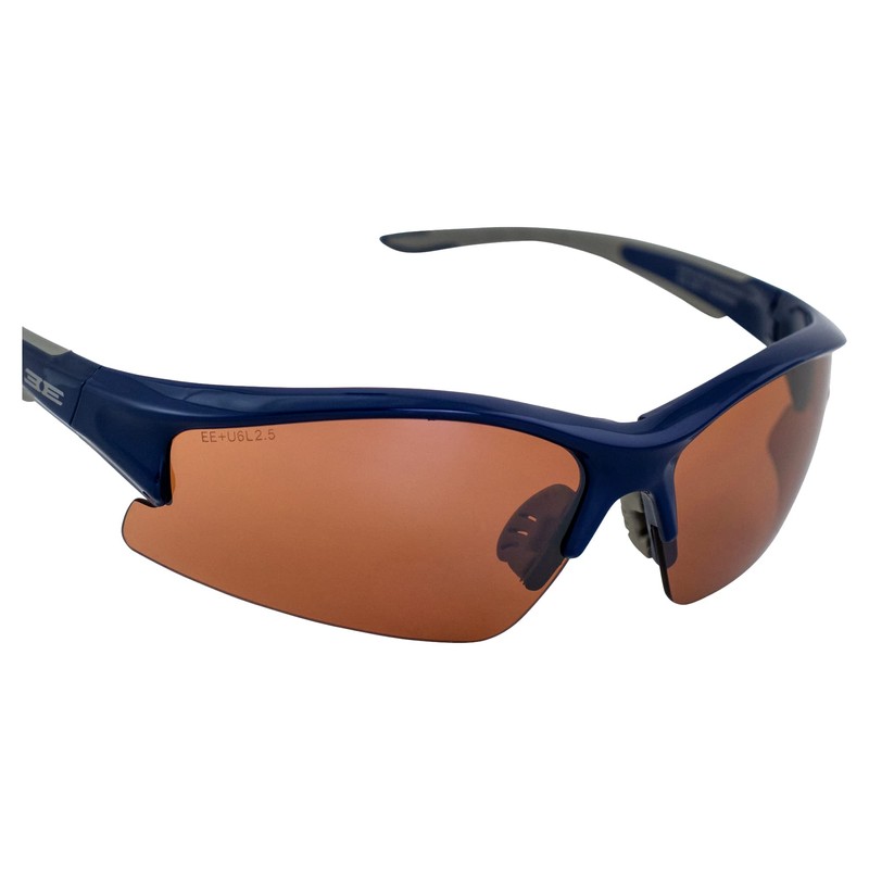 EPOCH Eyewear Epoch 1 Inlaid hule anteojos de sol, Marco Azul.