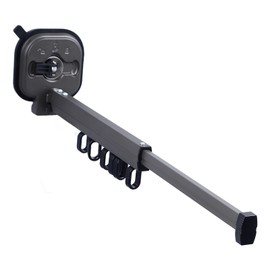 Retractable Clothes Drying Rack, Folding Space Saver Suction Cup Wall Mounted Laundry Hanger, Collapsible Clothing Dryer Racks for Balcony Laundry Bathroom Ideal for Homes Dorms