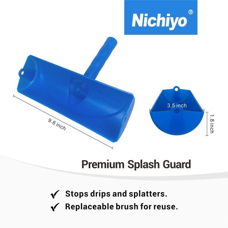 Nichiyo 4 Pcs 10 Inch Ceiling Paint Roller with Shield
