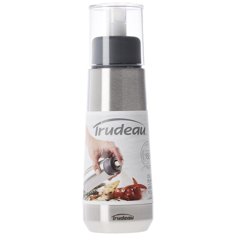 Trudeau Stainless Steel Spray Pump Oil Sprayer, 24 oz