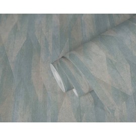 CONCORD WALLCOVERINGS ™ Sample for Display Purposes Only Modern Textured Wallpaper Graphics, Vinyl Accent Wall, Beige, Blue, Cream, Green, Turquoise, 7 in x 10 in, 391042