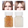 2 botellas de extensión de cabello, gránulo de queratina, fusión