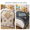 LumiSyne Throw Blanket Double-Sided Available Cotton Woven Blanket With Tassel