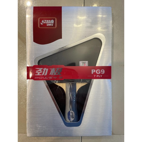 DHS DHL Power G 9 Paddle plus Friendship Rubber 729-5