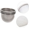 4pcs Teapot Strainer Stainless Steel Teapot Metal Mesh Tea Filter