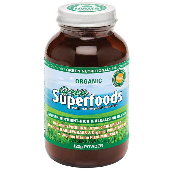 MicrOrganics Green Nutritionals Green Superfoods Powder 120g