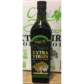 Cuiti Ciuti - Organic Extra Virgin Olive Oil  First Cold Press Net 33.8 Fl.oz.(1liter)