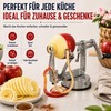'Stainless Steel "Deluxe Apple Peeler 3 in 1 Function Peeler