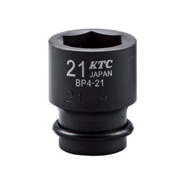 Kyoto Machine Tools (KTC) Impact Wrench Socket BP419P Opposite Side Dimensions: 0.7 x Insertion Angle: 0.5 x Total Length: 1.5 inches (40.0 mm), Standard Pin Ring Included