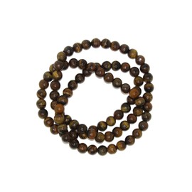 Jeannieparnell N349 - Tiger Eye Gemstone Healing Crystals Stone Gemstone Amulet Necklace
