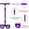 Pedal Resistance Band with Handle Upgraded Multifunction Tube for Exercise