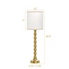 EUO 30.5" Gold Buffet Table Lamps Set of 2 with
