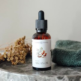 Aroma Theory | Organic Argan Oil (Argania spinosa) – 50ml – Premium Cold-Pressed Oil for Hair, Skin, and Nails