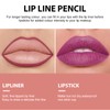 LANGMANNI 12Pcs Sculpting Matte Velvet Lip Set,Nude Colors Sculpting Kit|