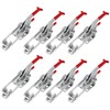 8 Pack Heavy Duty Toggle Clamp Latches 431 Type, 2000Lbs