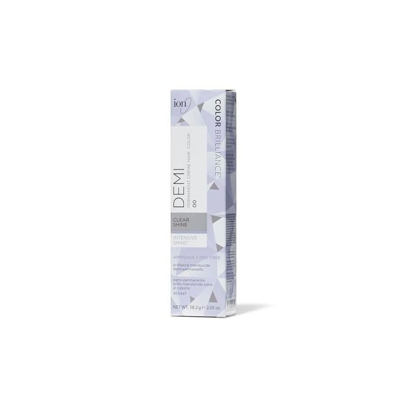 Ion Color Brilliance Intensive Shine Demi Permanent Creme 00 Clear