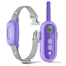 BAYZUOSIDog Shock Collar, 2000FT Dog Training Collar with Remote, 3 Training Modes, Beep, Vibration, Shock, IPX7 Waterproof, Rechargeable Electric Shock Collar for Small Medium Large Dogs (C2)