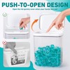 Large Capacity Laundry Powder Container With Pop-Up Lid, 5.5L and