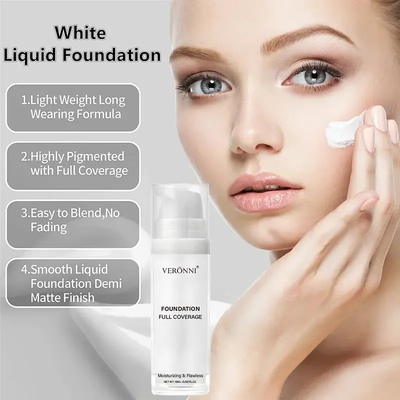 Eronni, 3 Unidades, 37 Ml, Base Mezclable Blanca, Tapa