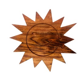 Sun Shape Acacia Wood Cutting Board Gift For Her Charcuterie Wooden Boards Serving Tray Kitchen Décor (13X12Inch)