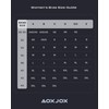 Aoxjox - Brasier deportivo para mujer, sin espalda, acolchado, sin