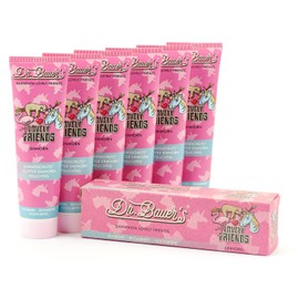 Dr. Bauer's Lovely Friends Toothpaste with Glitter Motifs, Many Great Flavours, Toothpaste for Children and Adults, Sustainable Packaging, 90 ml per Tube Unicorn Pack of 6 (6 x 90 ml)
