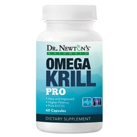 Dr. Newton’s Naturals OmegaKrill Pro EPA & DHA, Omega 3, Pristine Krill Oil – Brain, Joints, Eyes - 60 Softgels