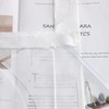 Heichkell Burnout Roman Blind Roman Blind with Loops Transparent Curtain