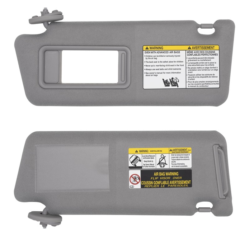NHILES Left Driver Side Sun Visors Compatible with Toyota Tacoma