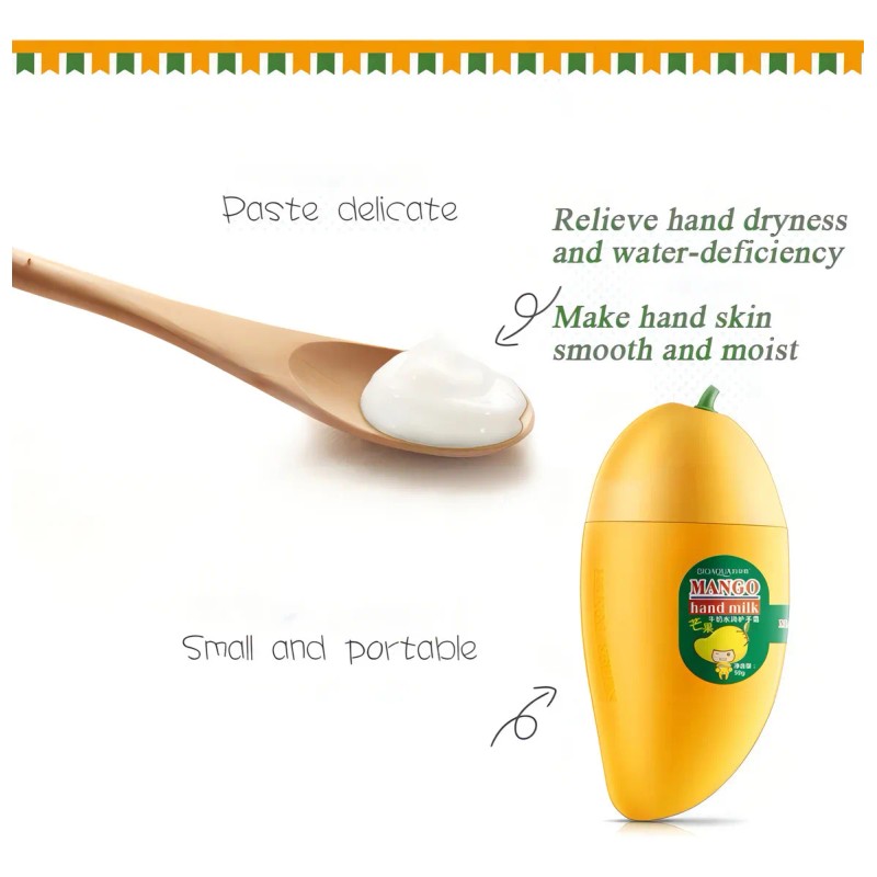 Crema Blanqueadora e Hidratante de Fruta Mango 50g Tipo de