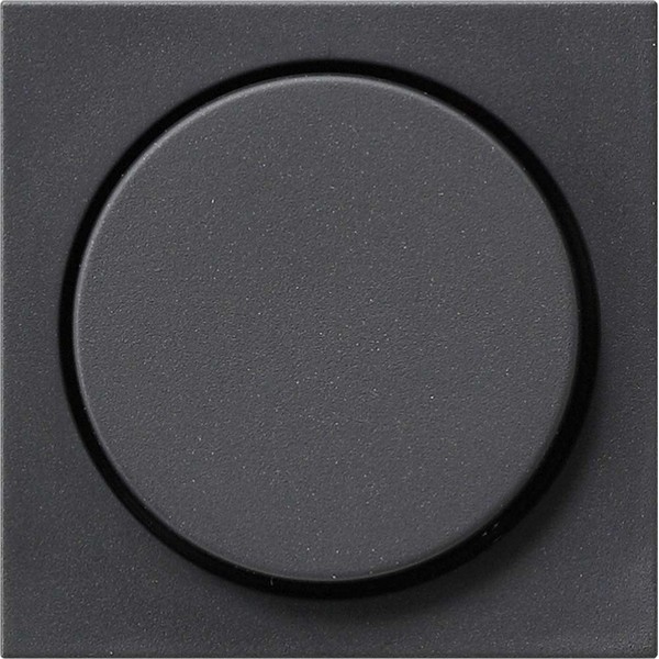 GIRA 065028 Cover Rotary Dimmer System 55 anthracite