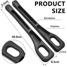 Aufondof 2 Pack Car Seat Gap Filler with Storage Organizer, Leather Car Filler Universal Fit for Cars SUV Truck,Easy to Install, Red (Red)