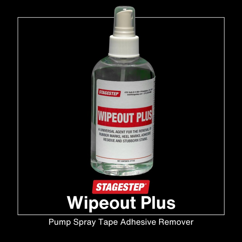 Stagestep Stagestep Wipeout Plus 8 Oz Pump Spray Bottle, Tape