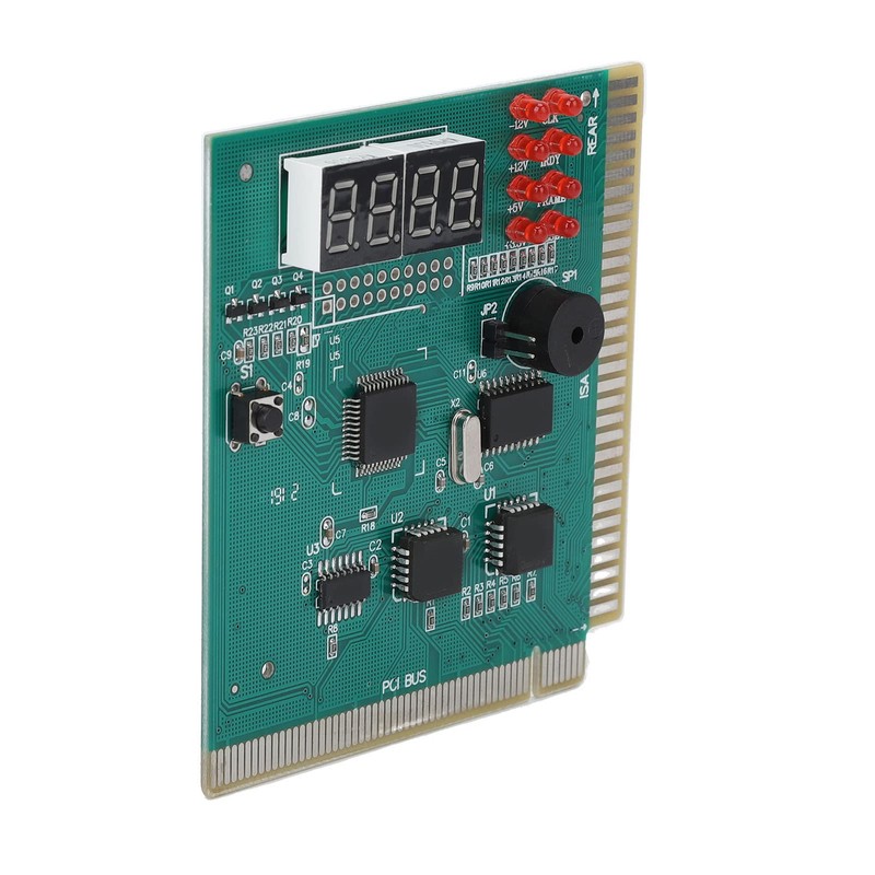 PC Diagnostic 4 Digit Card, Standard PCI ISA Port Dual