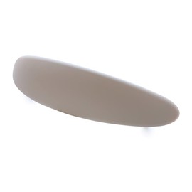 JewelVOX Hair Accessories Barrette Hair Clip Hairpin Matte Oval (Greige)
