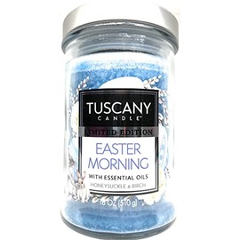 Tuscany Candle Limited Edition Easter Morning 18 Ounce (510 g) Jar Candle