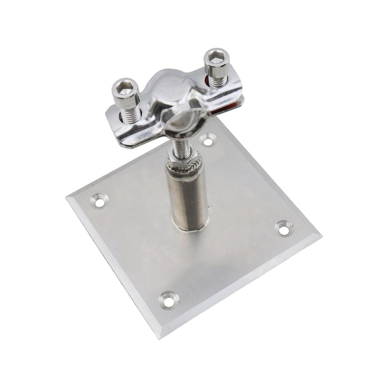 Mewutal 2pcs Pipe Supports 50-100mm Adjustable Height Pipe Brackets Clamps