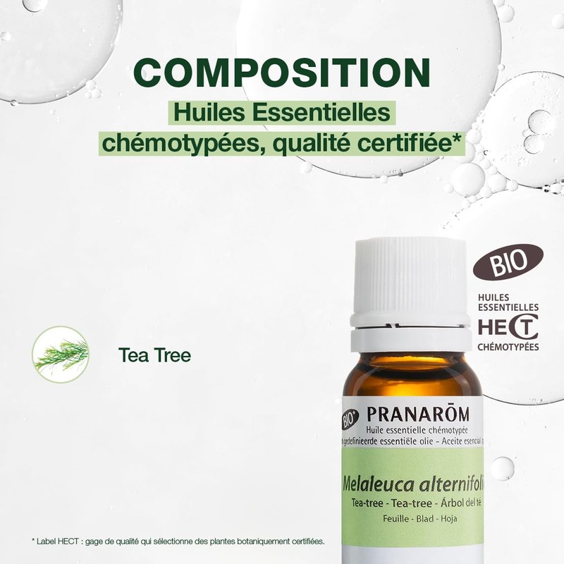 Pranarom Tea Tree BIO 0.3 fl oz (10 ml) (PRANAROM