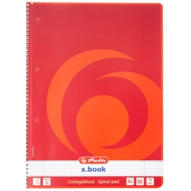 Herlitz College Notepad A4, 80 Sheets, 70 g/m