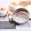 Snillok Flour Sieve Fine Mesh Stainless Steel Round Sifter 60